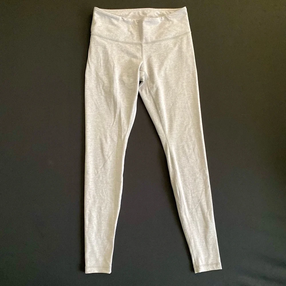 Lululemon Wunder Under Grey Full Length, tights, leggings, size 8 - Picture 2 of 5